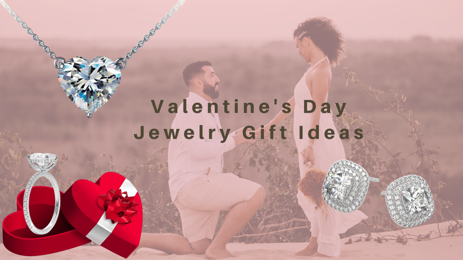 This Valentine’s Day Moissanite Jewelry Gift For Your Love 💝
