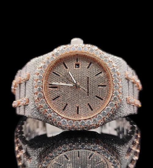 Moissanite Iced Out Hip Hop Luxury AP Watches For Him
